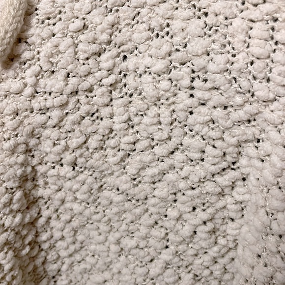 POL CREAM KNIT HOODIE PULLOVER SWEATER - L - NWT ! π - Picture 2 of 8